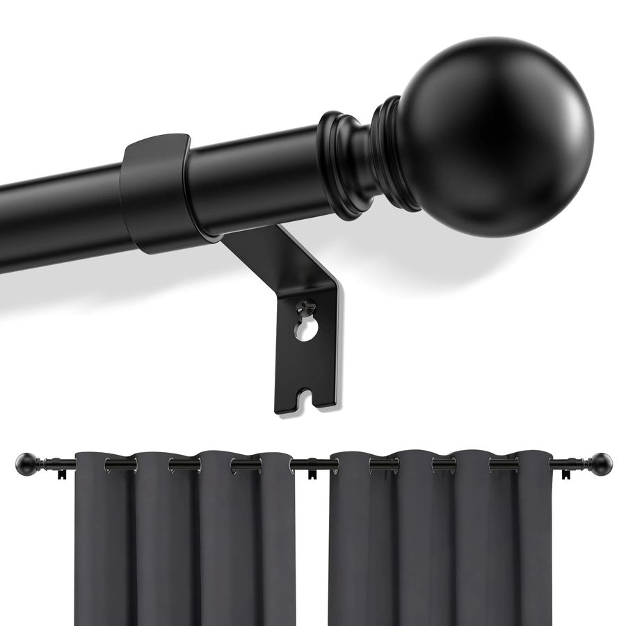 Twisted copper curtain rod, sculptural metal finish, modern living‑room, industrial chic