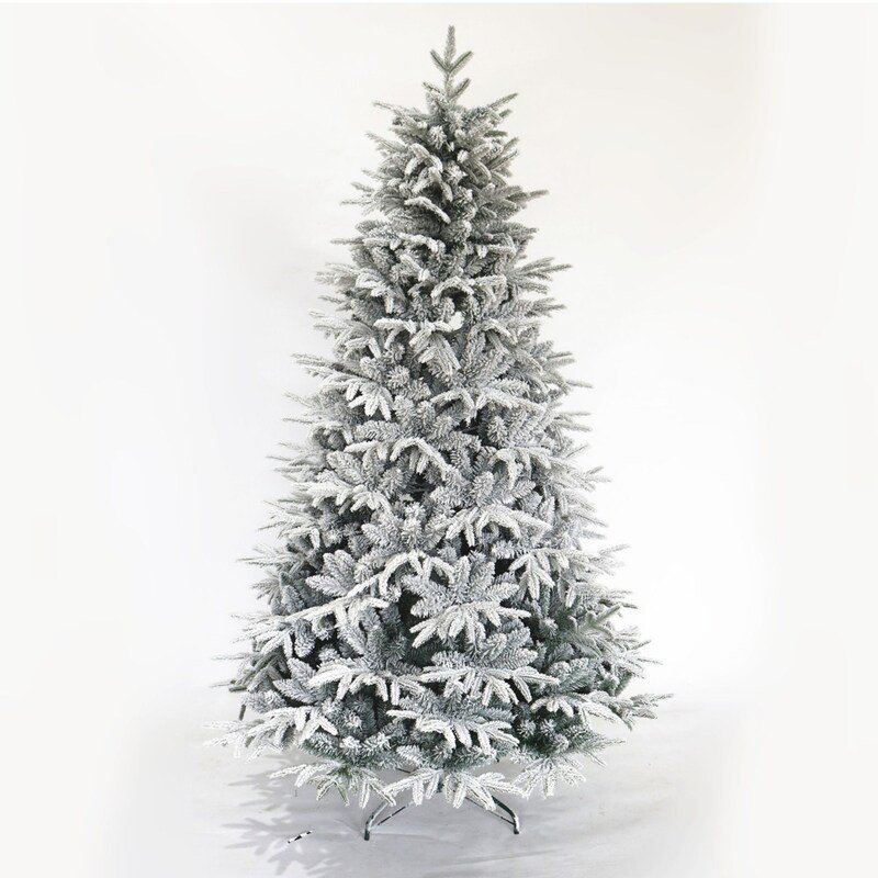 Sleek artificial tree, minimalist pine, matte black finish, pedestal base, contemporary living room